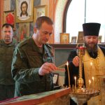 Александр Турчин посетил часовню великомученика Георгия Победоносца г. Марьина Горка