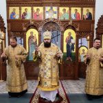 В канун дня памяти Собора Белорусских святых епископ Амвросий совершил всенощное бдение