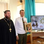Иерей Григорий Целков поздравил сотрудников МЧС с Днём пожарной службы