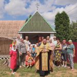 В день памяти Собора Белорусских святых на Покровском приходе в Озерицкой Слободе прошли праздничные богослужения
