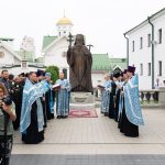 Священнослужители Борисовской епархии сослужили Патриаршему Экзарху за молебном перед началом нового учебного года